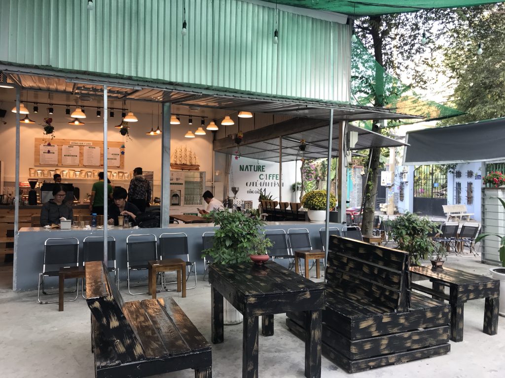 You can get vegan banh mi from Nature Coffee in District 2, Ho Chi Minh