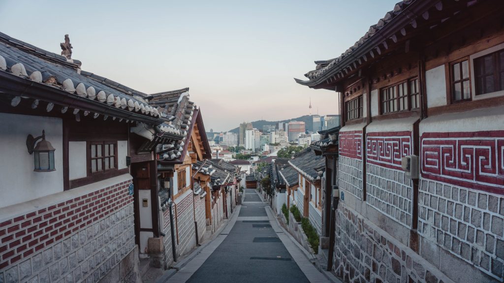 Traditional Korean street