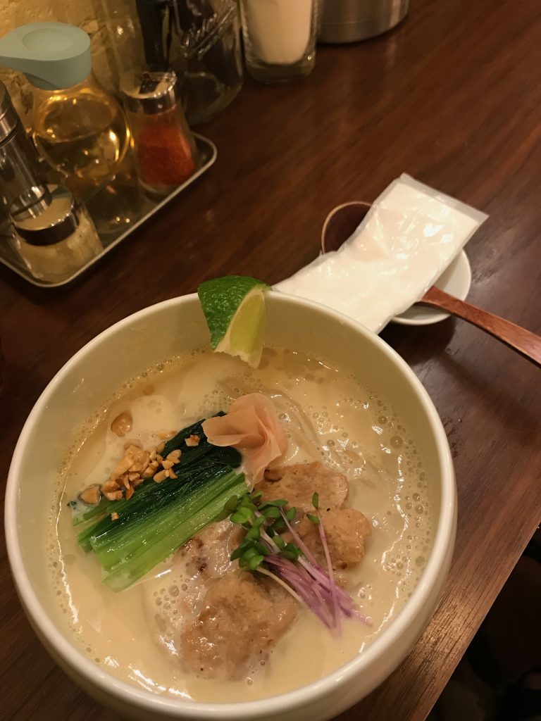 Noodle Stand Vegan Miso Ramen Tokyo. More vegan ramen Japan