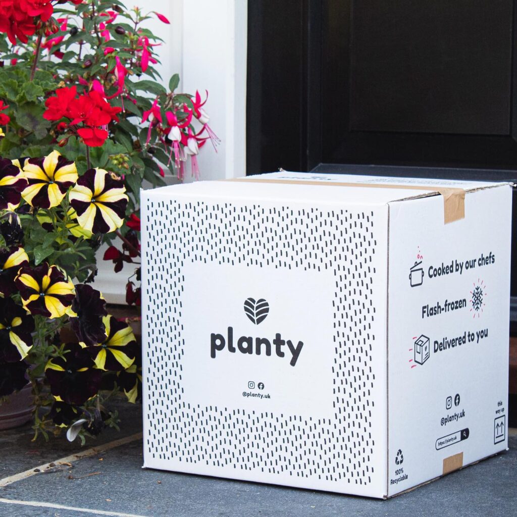 a planty delivery of vegan ready meals