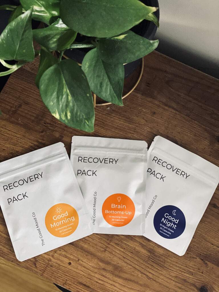vegan supplements by the good mood co