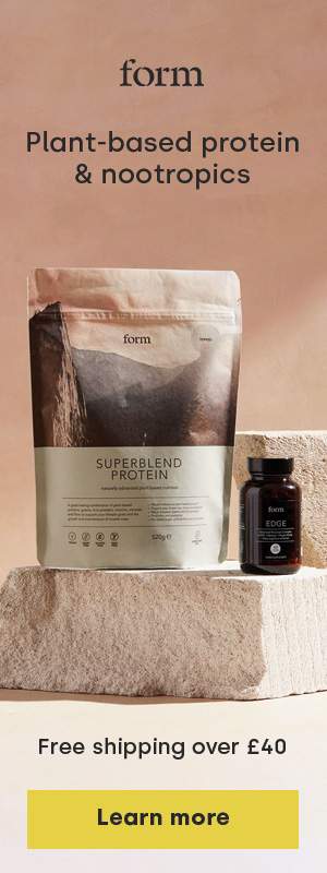 vegan form nutrition protein powder and nootropics