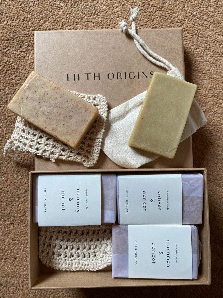 fifth origins vegan soap gift box