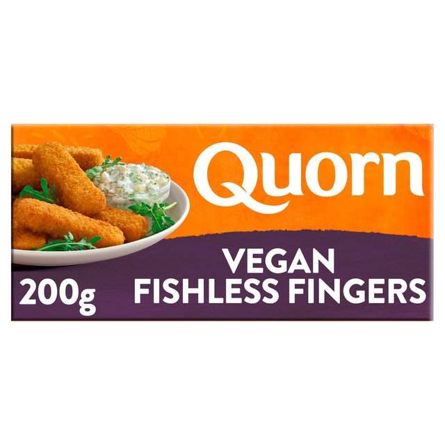 quorn vegan fishless fingers on ocado