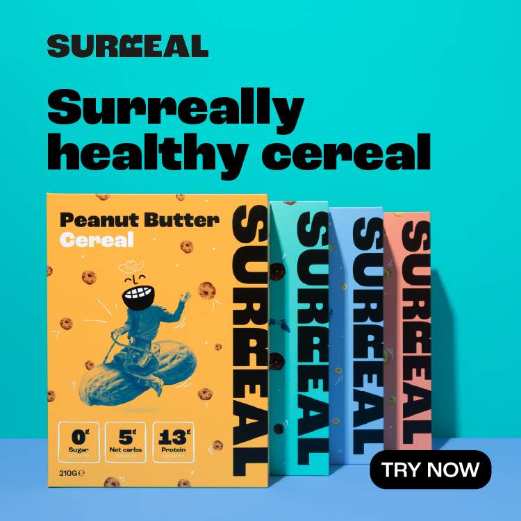 surreal vegan cereal ad creative
