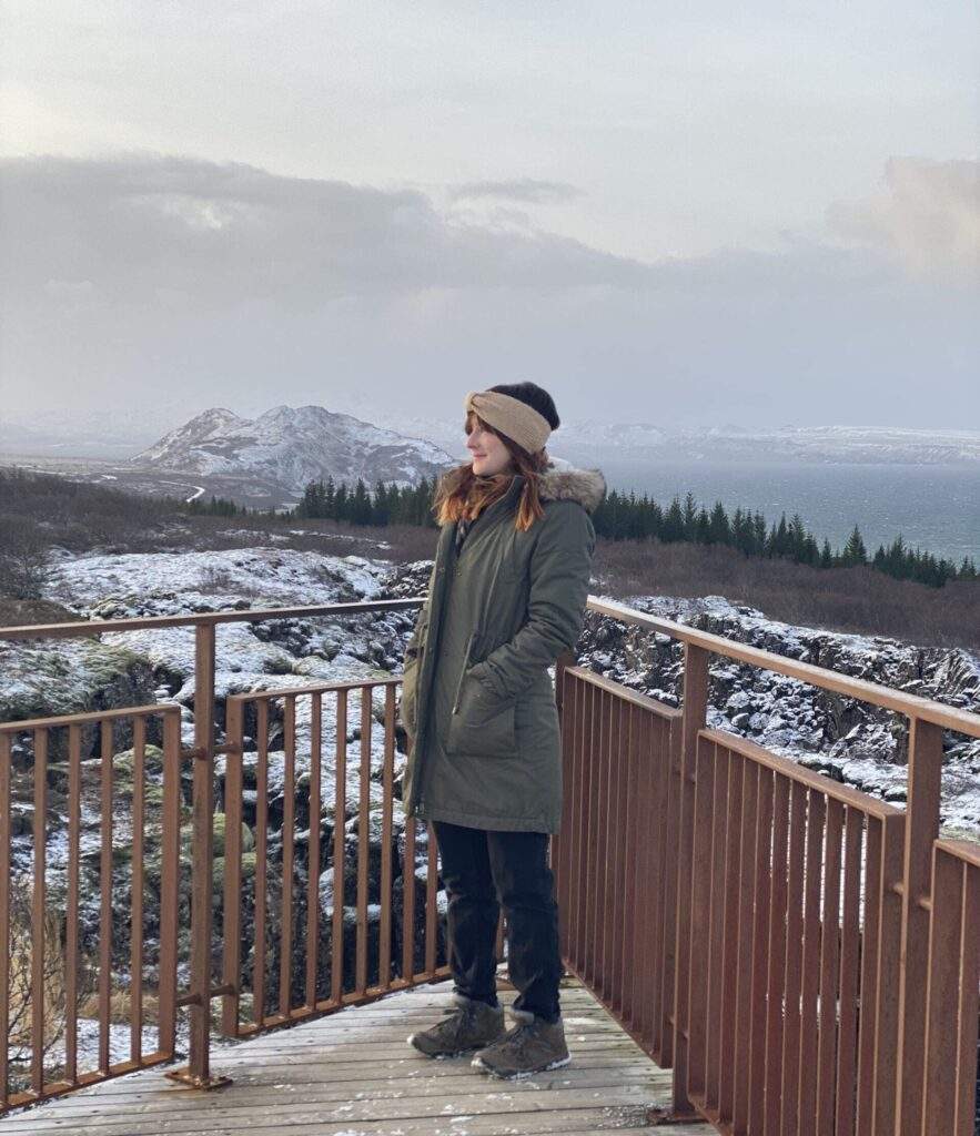 Alice Vegan Sister travelling sustainably in Iceland